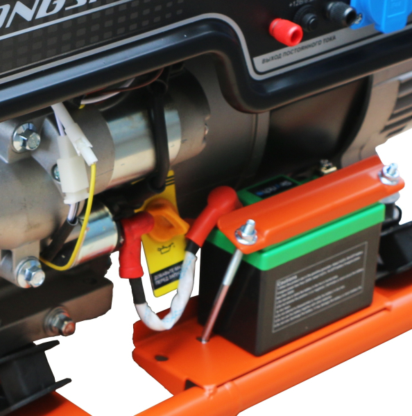 Бензиновый генератор Zongshen PB 6000 E 2-х тактный фото