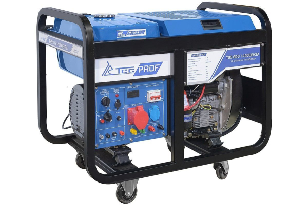 Дизельный генератор ТСС SDG 14000EH3A 100140 2-х тактный фото