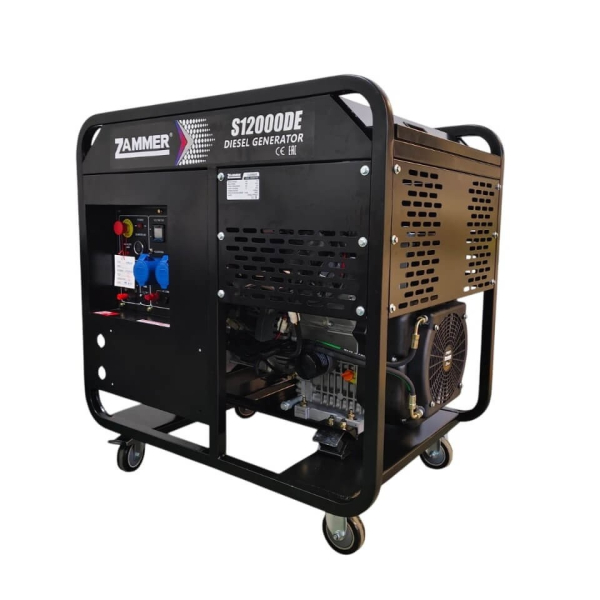 Дизельный генератор Zammer S12000DE S12000DE 4-х тактный фото