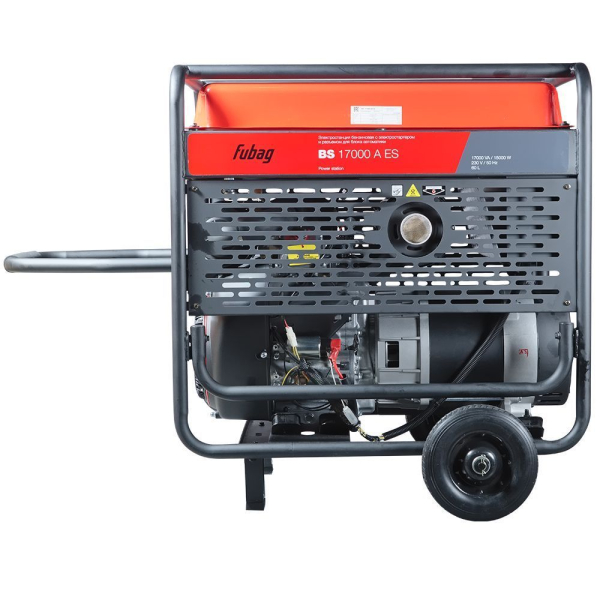 Бензиновый генератор Fubag BS 17000 A ES передвижной фото