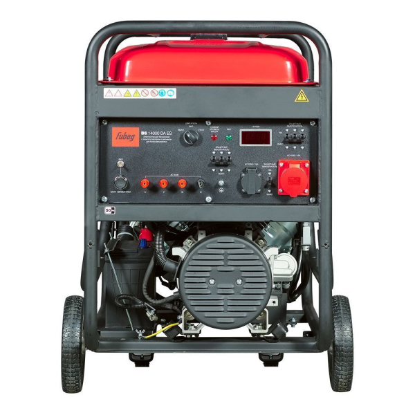 Бензиновый генератор Fubag BS 14000 DA ES передвижной фото