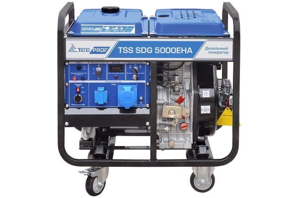Дизельный генератор ТСС SDG 5000EHA с АВР 033537 портативный Дизельный генератор ТСС SDG 5000EHA с АВР 033537 портативный фото