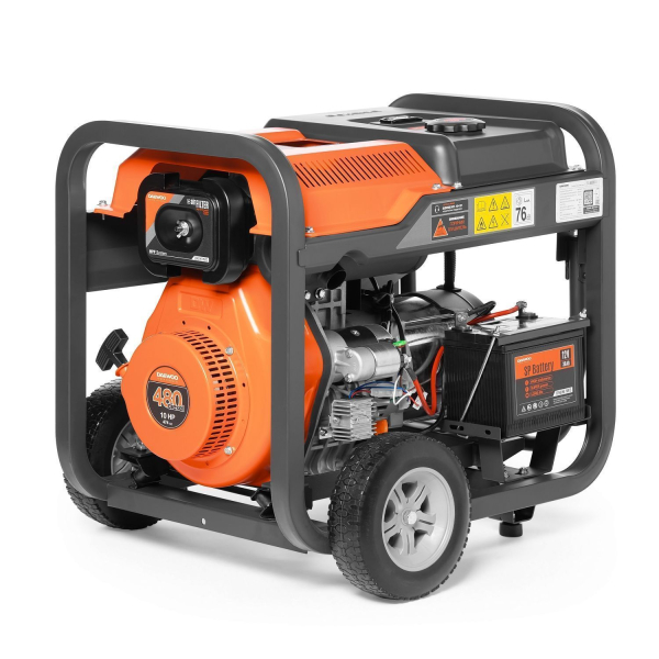 Дизельный генератор DAEWOO DDAE 6000DXE-3 DDAE 6000DXE-3 4-х тактный фото