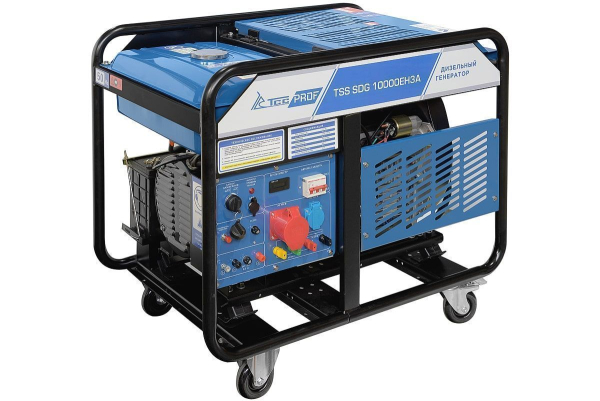 Дизельный генератор ТСС SDG 10000EH3A 100138 2-х тактный фото
