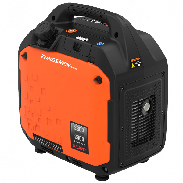 Бензиновый инверторный генератор Zongshen BQH 2800 E 2-х тактный фото