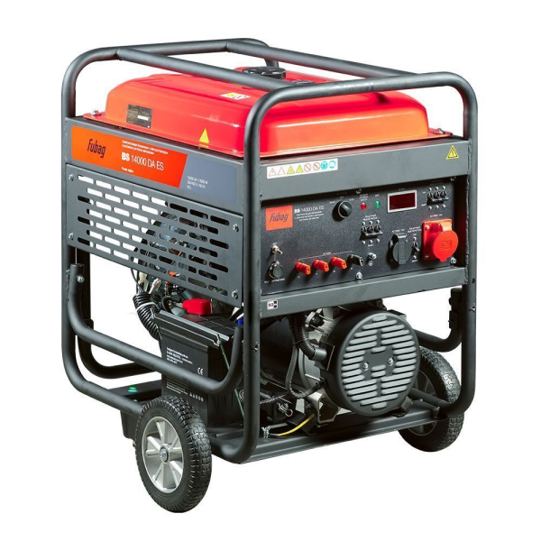 Бензиновый генератор Fubag BS 14000 DA ES передвижной фото