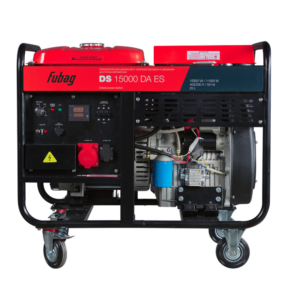 Дизельный генератор Fubag DS 15000 DA ES 646226 2-х тактный фото