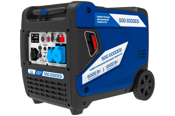Бензиновый инверторный генератор ТСС SGG 6000ESi 2-х тактный фото