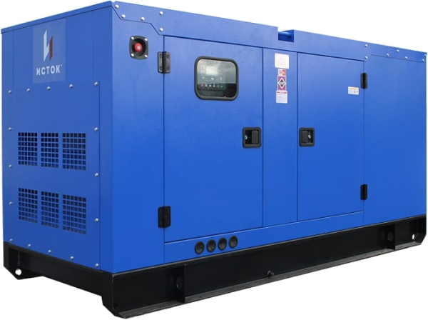 Дизельный генератор Исток АД200С-Т400-РПМ35 в кожухе с АВР  2-х тактный фото