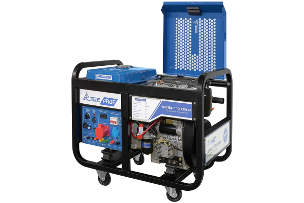 Дизельный генератор ТСС SDG 14000EH3A 100140 2-х тактный фото