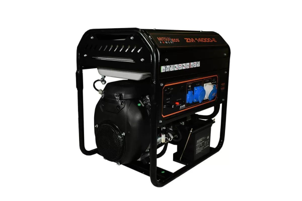 Бензиновый генератор Mitsui ZM 14000 E 2-х тактный фото