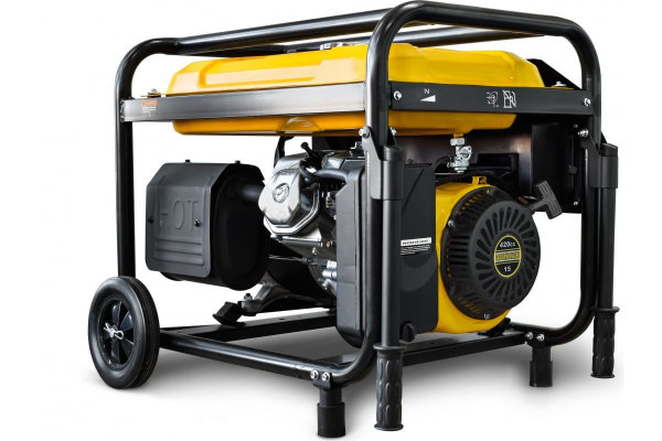 Бензиновый генератор RATO R6000-L2W + колесный комплект для гаража фото