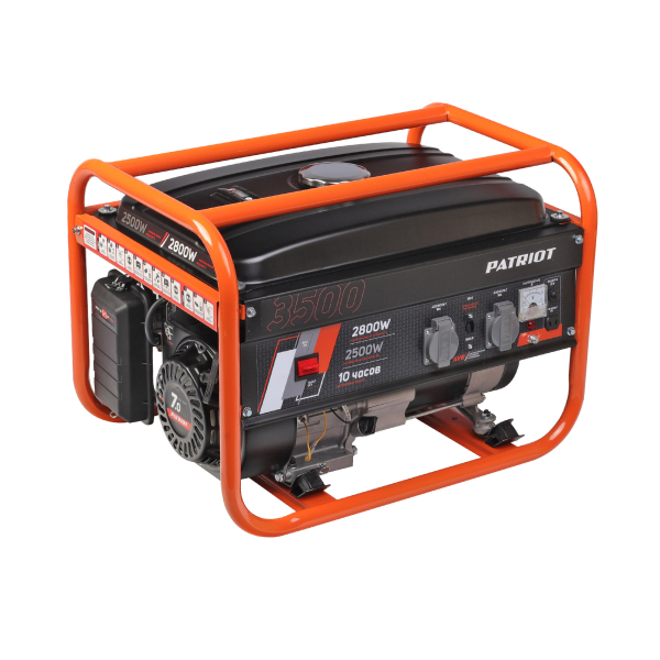 Бензиновый генератор PATRIOT SRGE 3500 2-х тактный фото