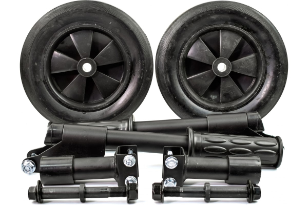 Бензиновый генератор RATO R6000-L2W + колесный комплект для гаража фото