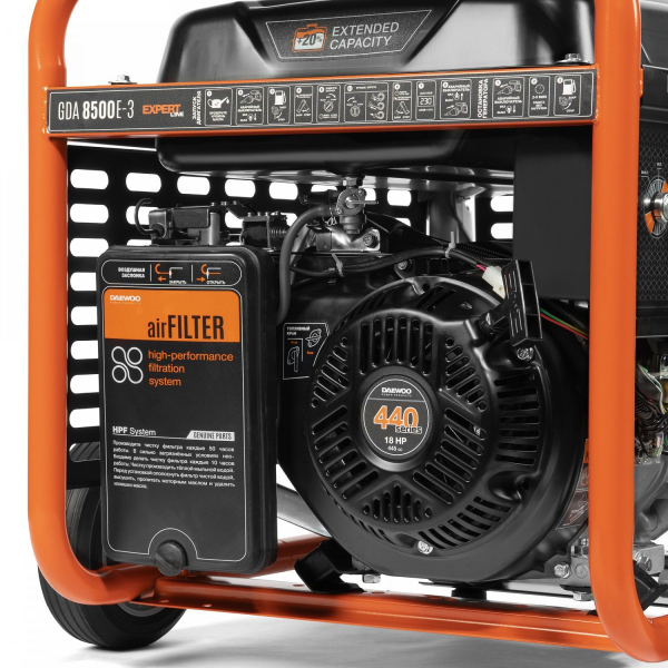 Бензиновый генератор DAEWOO GDA 8500E-3 4-х тактный фото