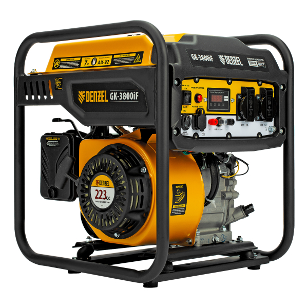 Бензиновый инверторный генератор DENZEL GK-3800iF 2-х тактный фото