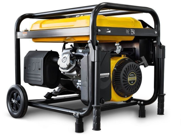 Бензиновый генератор RATO R6000E-L2W электростартер + колесный комплект передвижной фото