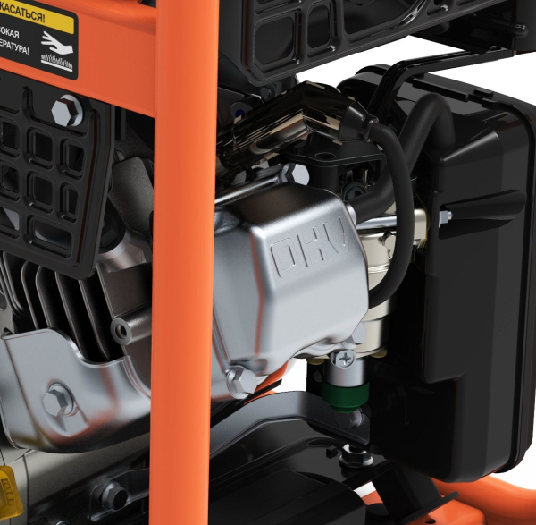 Бензиновый инверторный генератор Zongshen BPB 4500 E для газового котла фото