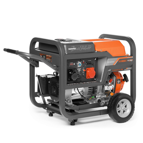 Дизельный генератор DAEWOO DDAE 6000DXE-3 DDAE 6000DXE-3 на колесах фото