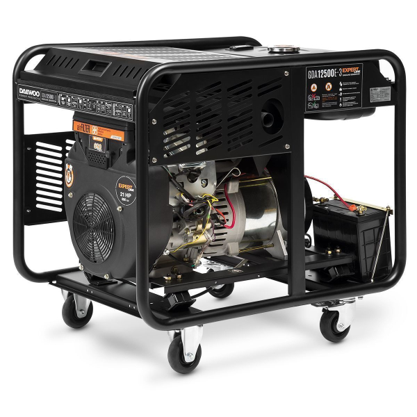 Бензиновый генератор DAEWOO GDA 12500E 2-х тактный фото
