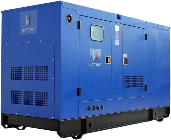 Дизельный генератор Исток АД150С-Т400-РПМ35 в кожухе с АВР  2-х тактный фото