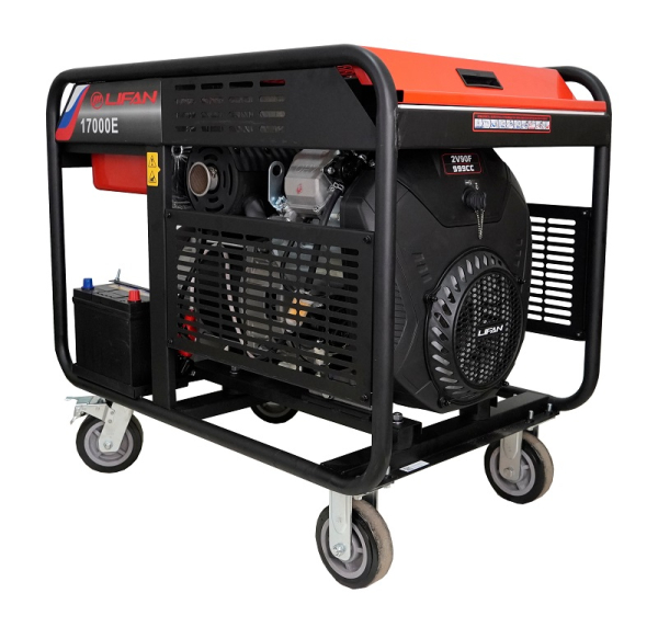 Бензиновый генератор Lifan 17000E 2-х тактный фото