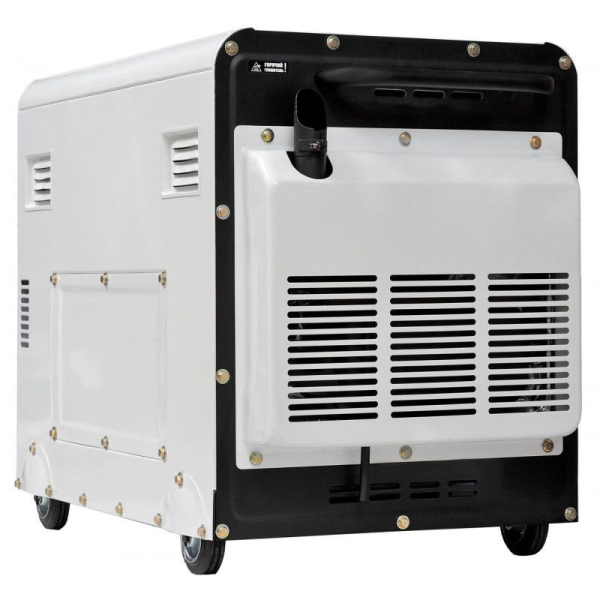 Дизельный генератор Hyundai DHY 8000SE-3  на колесах фото