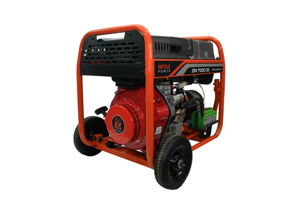 Дизельный генератор Mitsui ZM 7000 DE  на колесах фото