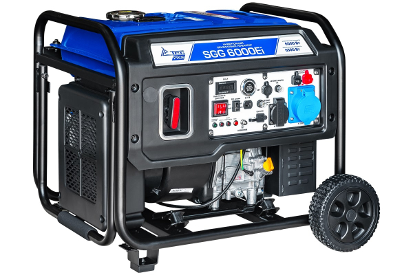 Бензиновый инверторный генератор ТСС SGG 6000Ei 2-х тактный фото