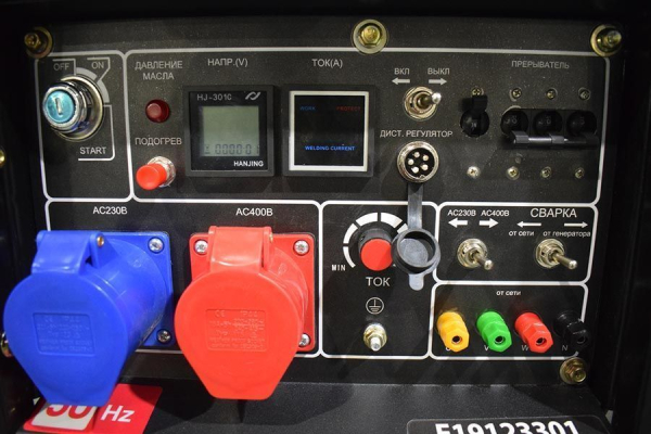 Дизельный сварочный генератор ТСС DGW 6.0/200ED-R3 026496 4-х тактный фото