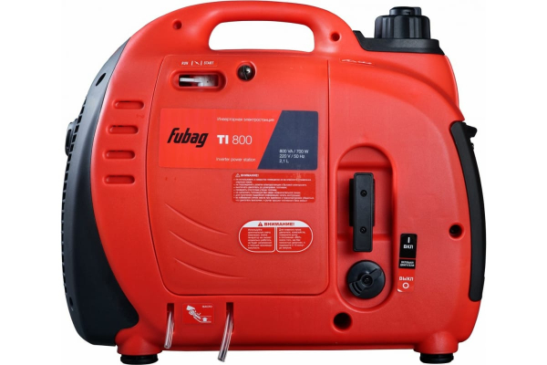 Бензиновый инверторный генератор Fubag TI 800 для дома фото