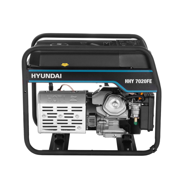 Бензиновый генератор Hyundai HHY 7020FE стационарный фото