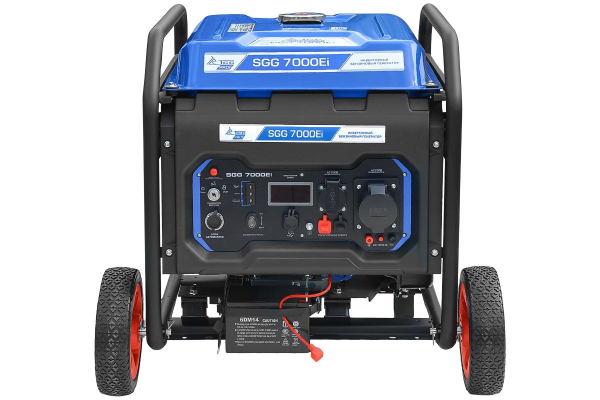 Бензиновый инверторный генератор ТСС SGG 7000Ei для газового котла фото