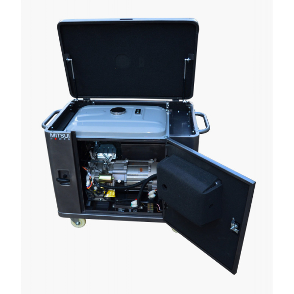 Бензиновый генератор Mitsui ZM 7000 SE для газового котла фото