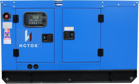 Дизельный генератор Исток АД20С-Т400-РПМ15 в кожухе фото