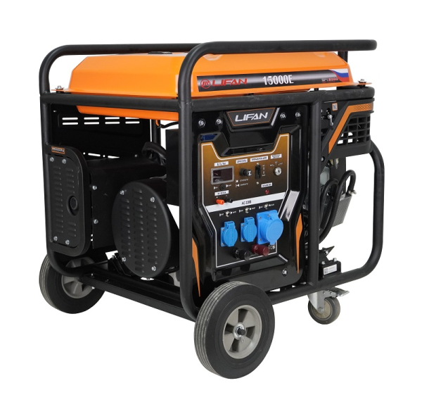 Бензиновый генератор Lifan 12 GF-4 (LF15000E) 4-х тактный фото