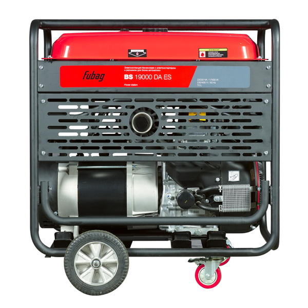 Бензиновый генератор Fubag BS 19000 DA ES передвижной фото
