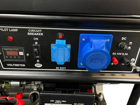 Бензиновый генератор Zammer S8500CXE- 7кВт Бензиновый генератор Zammer S8500CXE- 7кВт фото