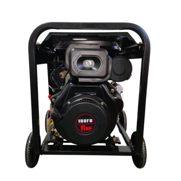 Дизельный генератор Zammer S7500DE S7500DE на колесах фото