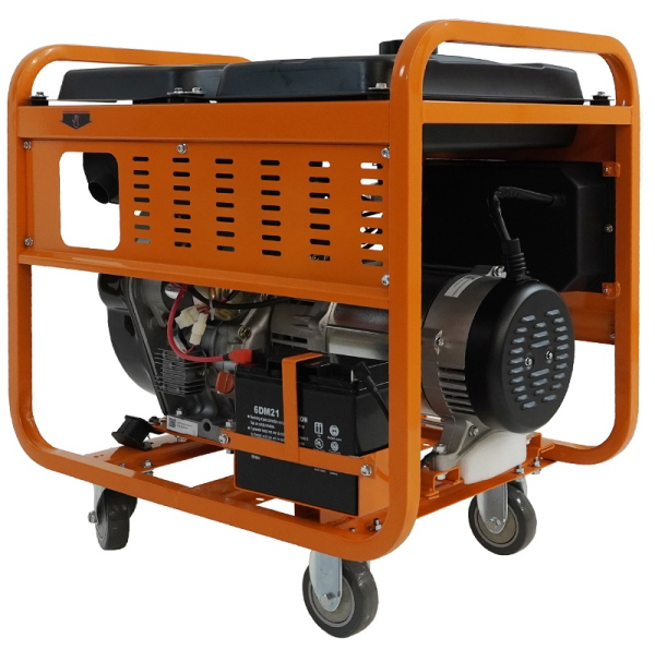 Дизельный генератор Lifan DG9000E3A 00159885 передвижной фото