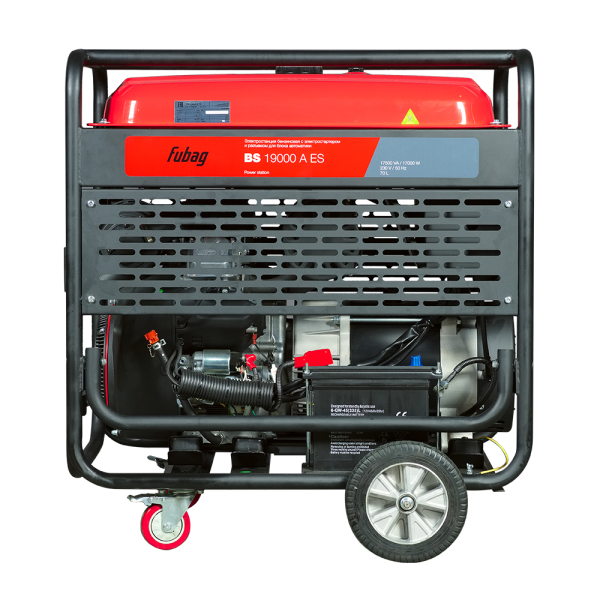 Бензиновый генератор Fubag BS 19000 A ES передвижной фото