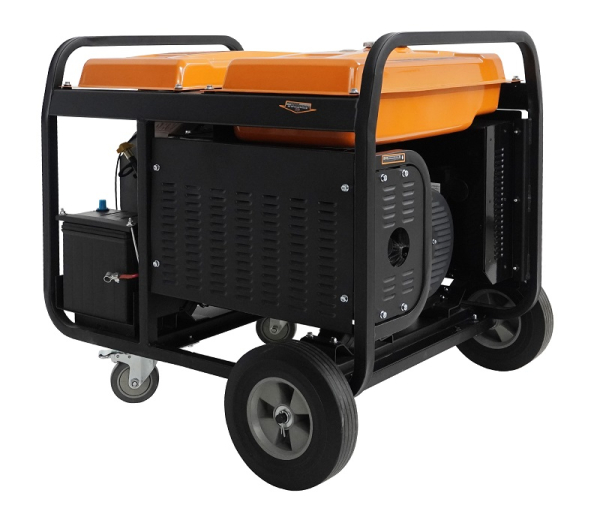 Бензиновый генератор Lifan 12000E3A передвижной фото