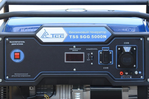Бензиновый генератор ТСС SGG 5000N 2-х тактный фото