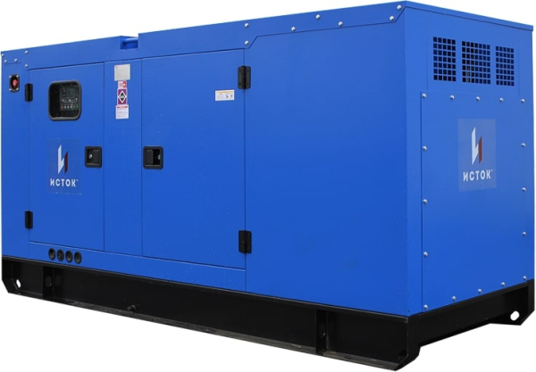 Дизельный генератор Исток АД80С-Т400-РПМ35 в кожухе с АВР  промышленный фото