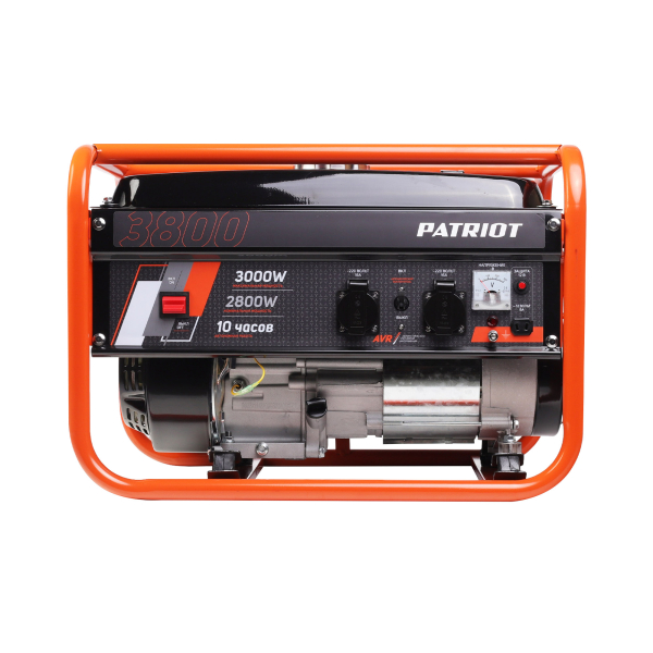 Бензиновый генератор PATRIOT SRGE 3800 2-х тактный фото