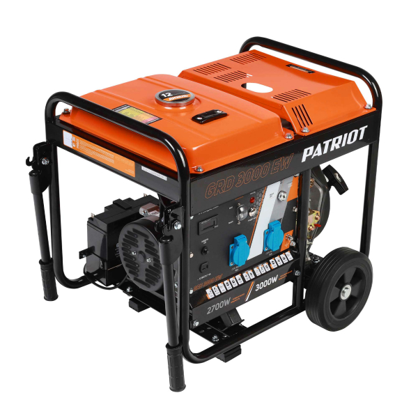 Дизельный генератор PATRIOT GRD 3000 EW 472702235 для дачи фото