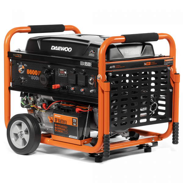 Бензиновый генератор DAEWOO GDA 9500E 2-х тактный фото