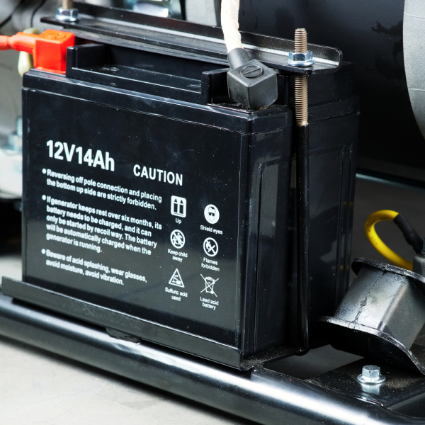 Бензиновый генератор Fubag PRG 5000 ES генератор + Комплект колес и ручек для электростанций в ПОДАРОК 4-х тактный фото