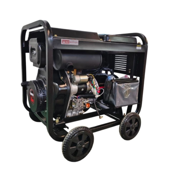 Дизельный генератор Zammer S7500DE S7500DE на колесах фото