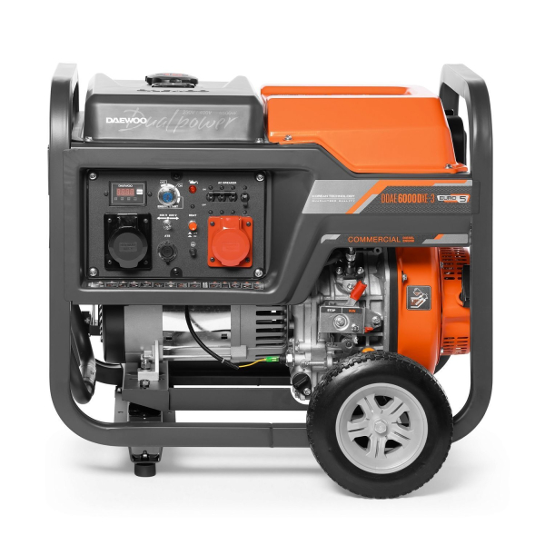 Дизельный генератор DAEWOO DDAE 6000DXE-3 DDAE 6000DXE-3 на колесах фото